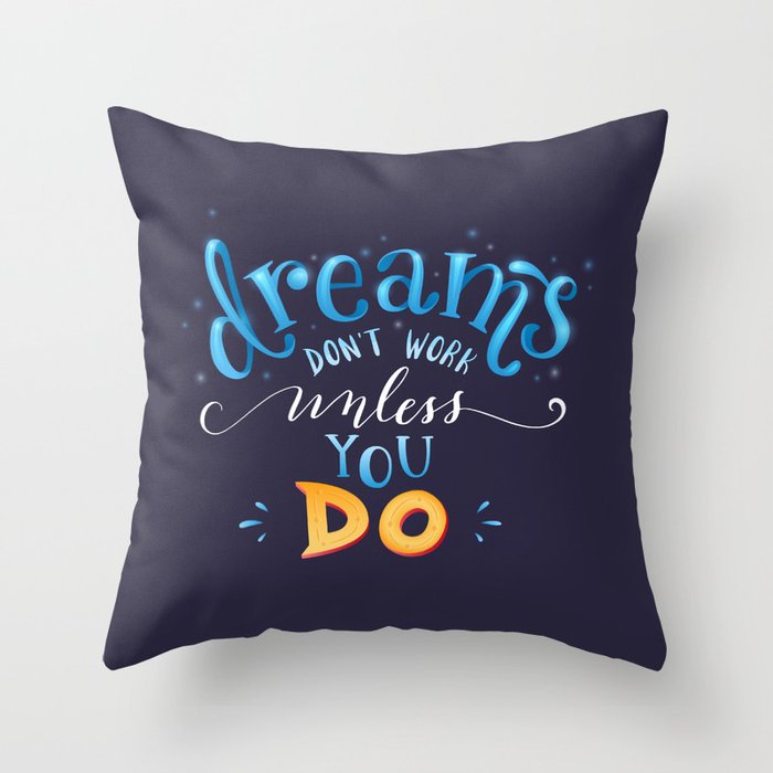 DREAMS Throw Pillow