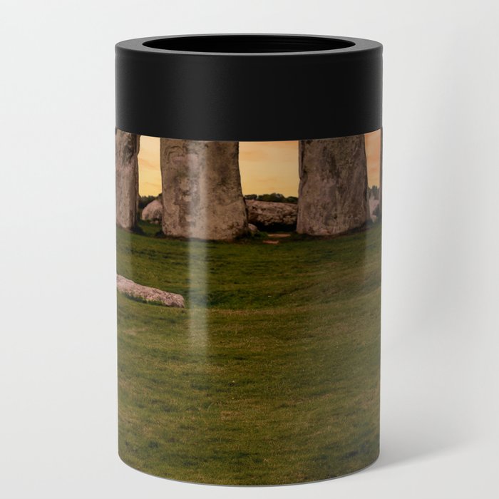 Great Britain Photography - The Stone Henge Under The Red Sunset Can Cooler