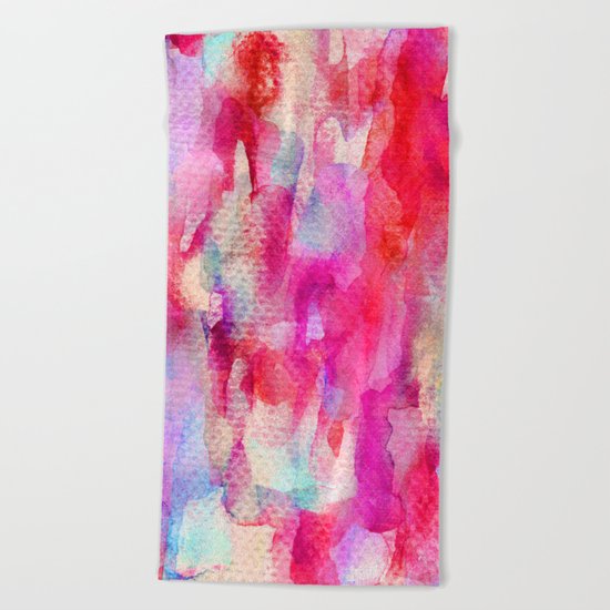 Summer Vibrance Beach Towel
