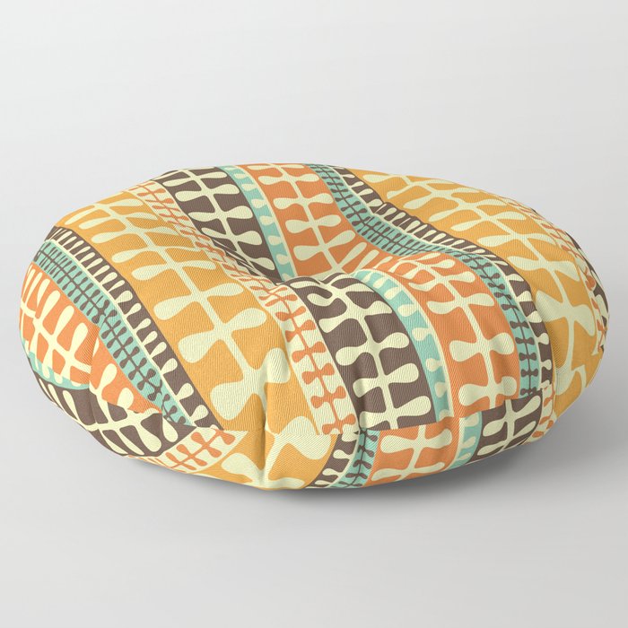 Keily inspired mid-century design 4 Floor Pillow