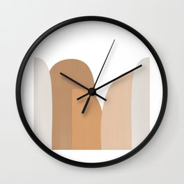 Abstract Arches Wall Clock