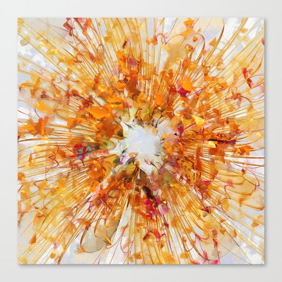 Autumn Leaf Fall Canvas Print