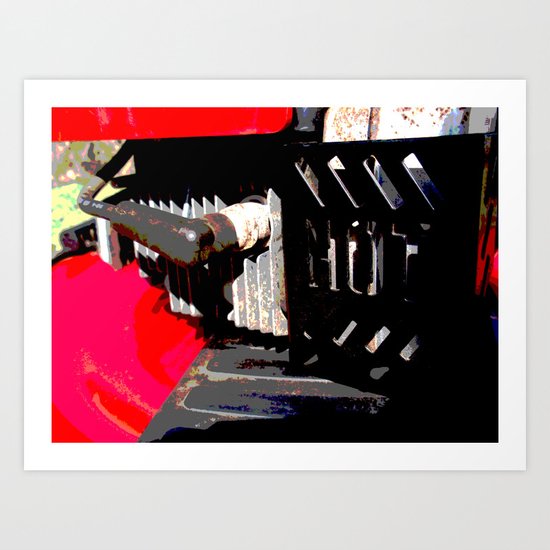 Red Hot Art Print