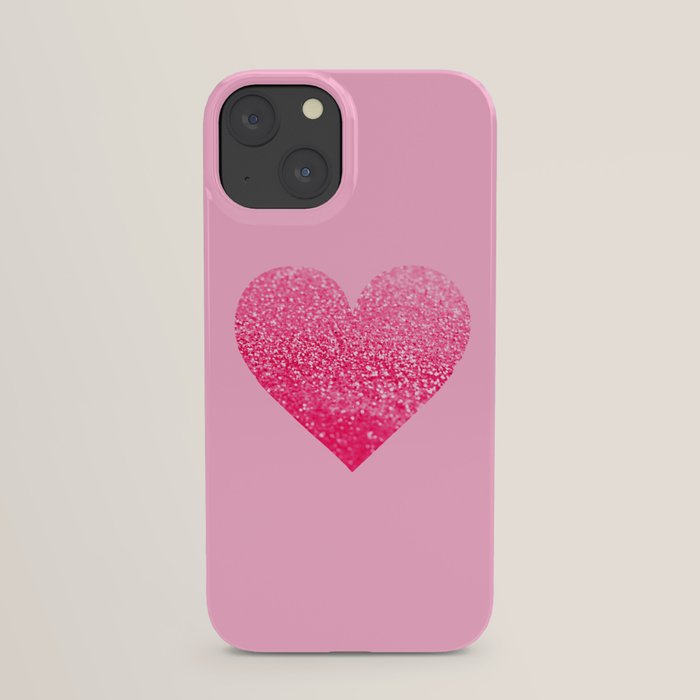 PINK PINK HEART iPhone Case by Monika Strigel Society6