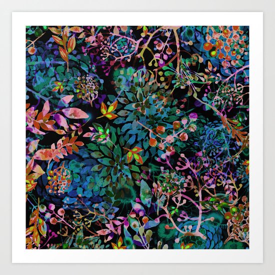 flower festival Art Print
