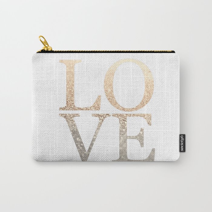 GOLD LOVE Carry-All Pouch