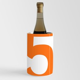 Number 5 (Orange & White) Wine Chiller
