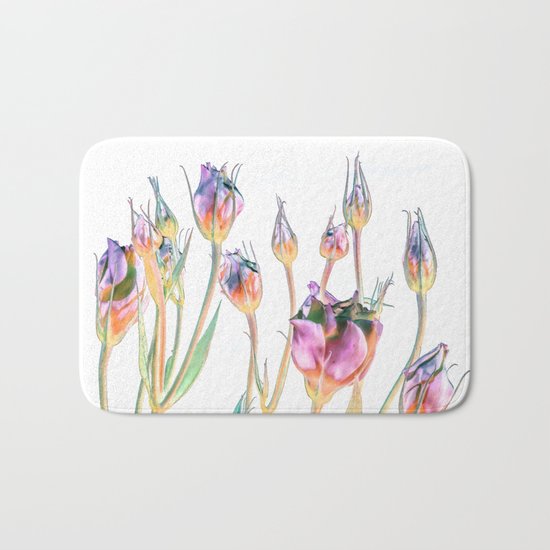 Fantasy Florals #society6 #decor #buyart Bath Mat