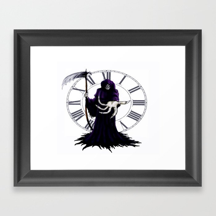 The Grim Reaper Framed Art Print