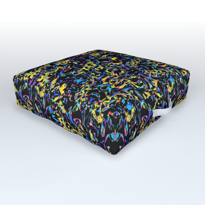 confusion abstract  Outdoor Floor Cushion