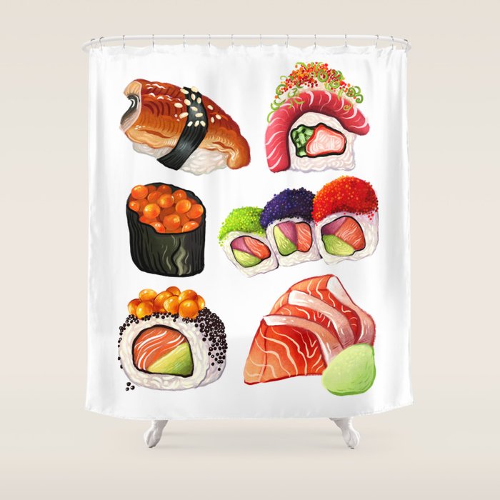 SUSHI Art Print by Angela Rizza | Society6