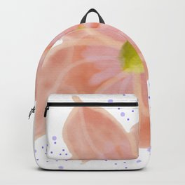 Summer Pink flower Backpack