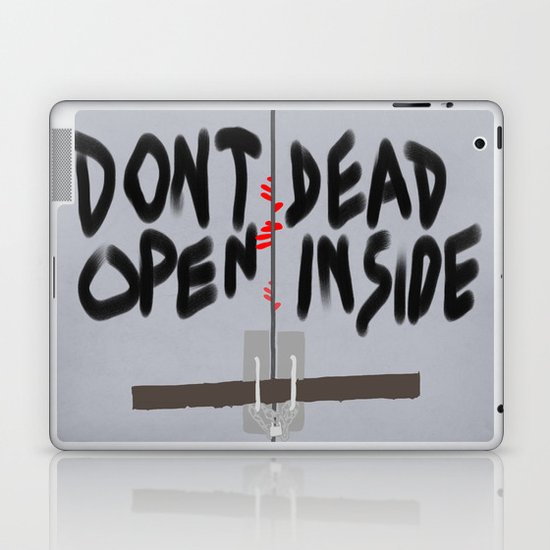 Don't Open Dead Inside, Walking Dead Laptop & iPad Skin