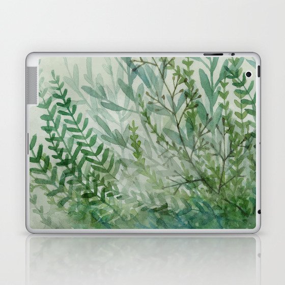 Ferns and Fog Laptop & iPad Skin
