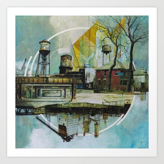 Motor City Odds and Ends Art Print