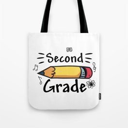 Second Grade Pencil Tote Bag