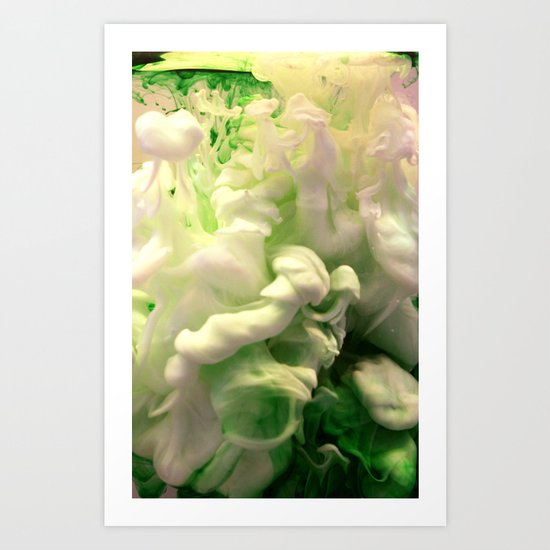 Green envy Art Print