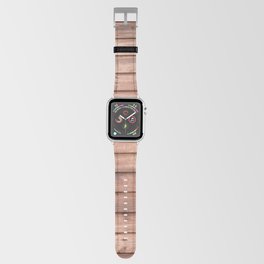 Wood pattern in natural stripes Apple Watch Band
