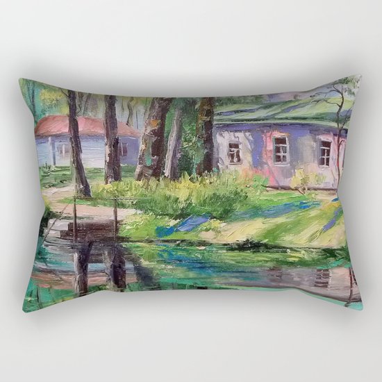 Spring day Rectangular Pillow