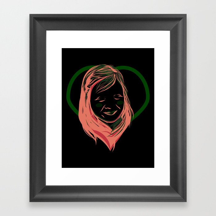 zoe Framed Art Print