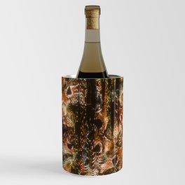 Retro Glitch Texture Wine Chiller