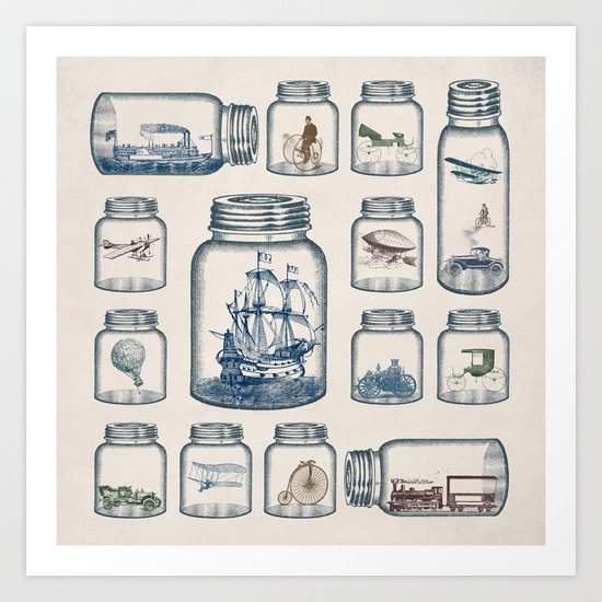 Vintage Preservation Art Print