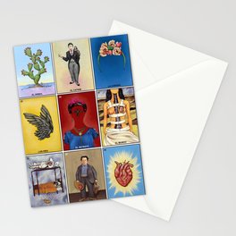 La Lotería de Frida Stationery Cards