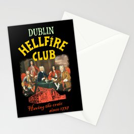 Dublin Hellfire Club Stationery Card