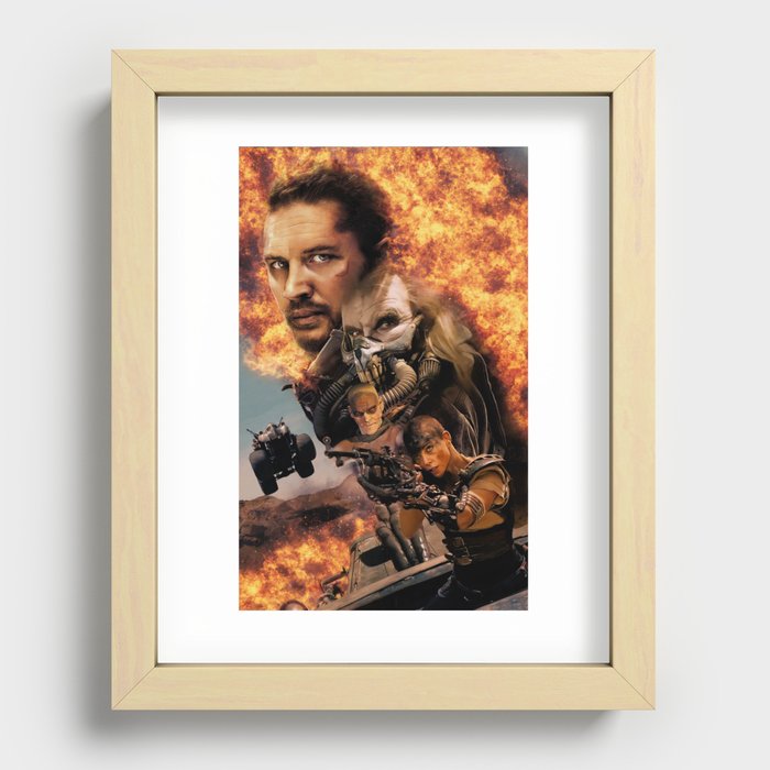 Mad Max Recessed Framed Print