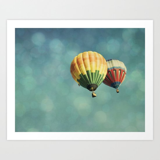 Floating Art Print