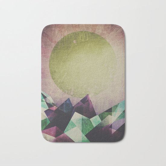 Top of the mountain Bath Mat