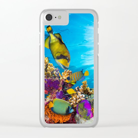 sea life Clear iPhone Case