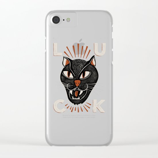 Luck Clear iPhone Case
