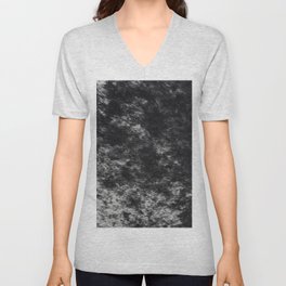 Rusty Monochrome Cowhide V Neck T Shirt