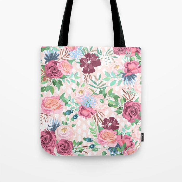 floral xii Tote Bag