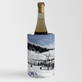 Carol M Highsmith - Snow Covered Hills Wine Chiller