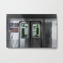 New York City Subway Metal Print