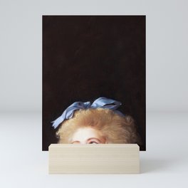The Blue Bow Mini Art Print