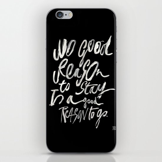 GOOD REASONS iPhone & iPod Skin