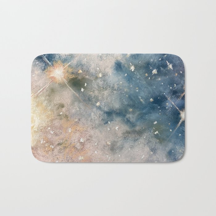 Space Nebula - Turbulent Neighborhood Bath Mat