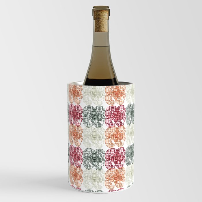 Pattern abstract regular Wine Chiller