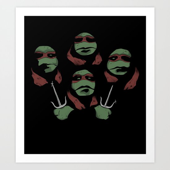 Ninja Rhapsody Art Print