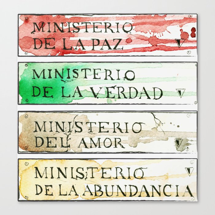 Ministerios 1984 Canvas Print