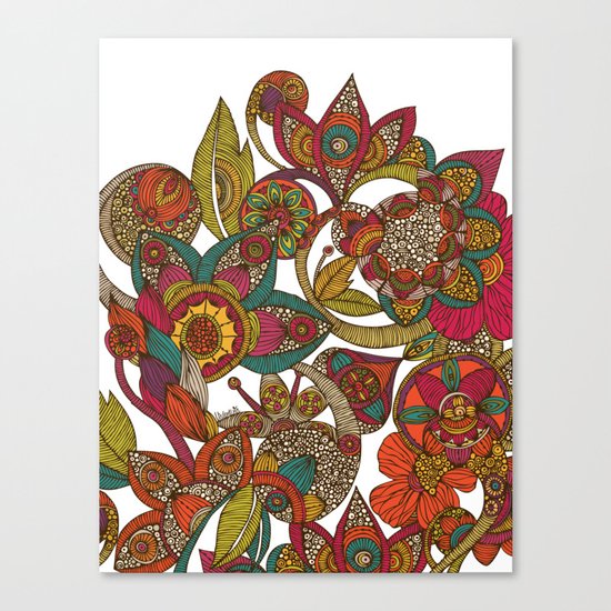 Ava's garden Canvas Print