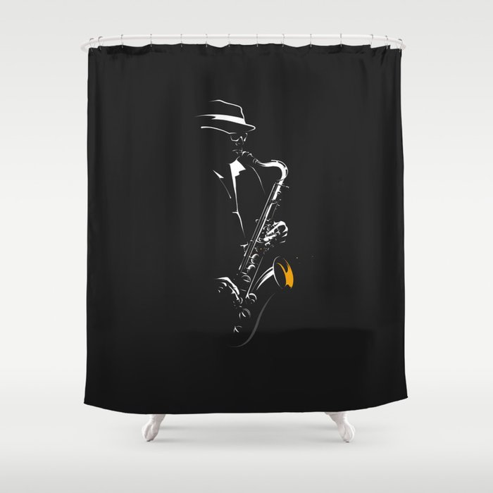 music03 Shower Curtain