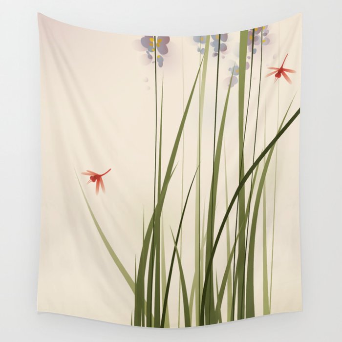 Oriental wall tapestry deals