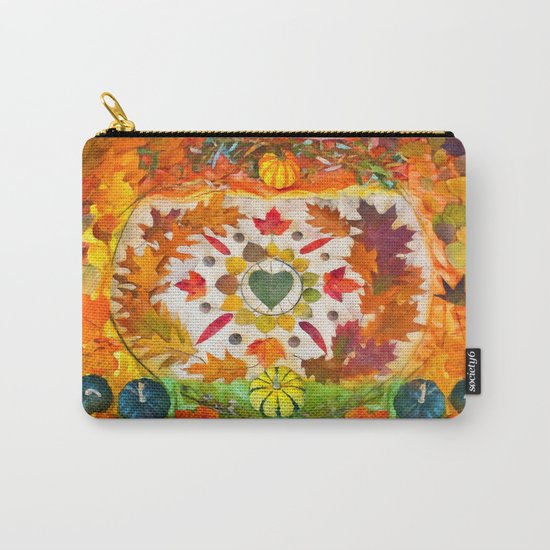 Autumn mandala Carry-All Pouch