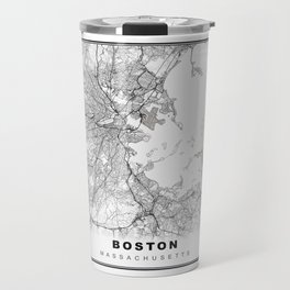 Boston Map Travel Mug