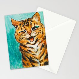 Reconciliation by Louis Wain Stationery Card