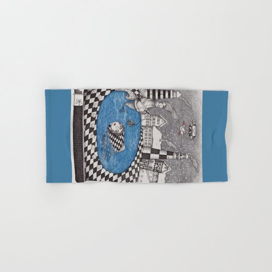 The Boy who wanted to be a Fish, or True Stories from Winter Lake Hand & Bath Towel